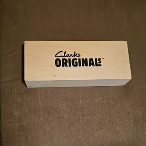 Clarks Originals Wooden Shoe Store Display Advertising Block